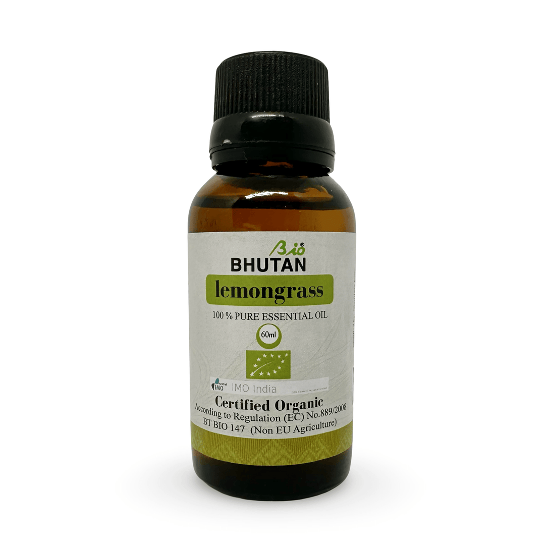 Bio Bhutan Zitronengras – reines ätherisches Öl (30 ml) - Atelier Tibet