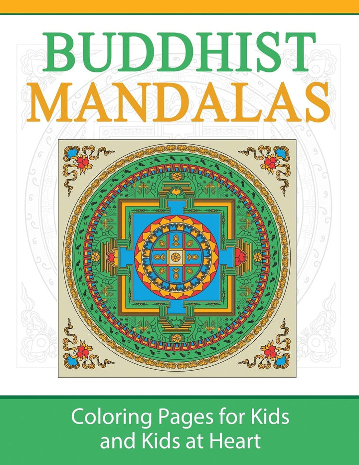 Buddhist Mandalas - Coloring Pages for Kids and Kids at Heart - Atelier Tibet