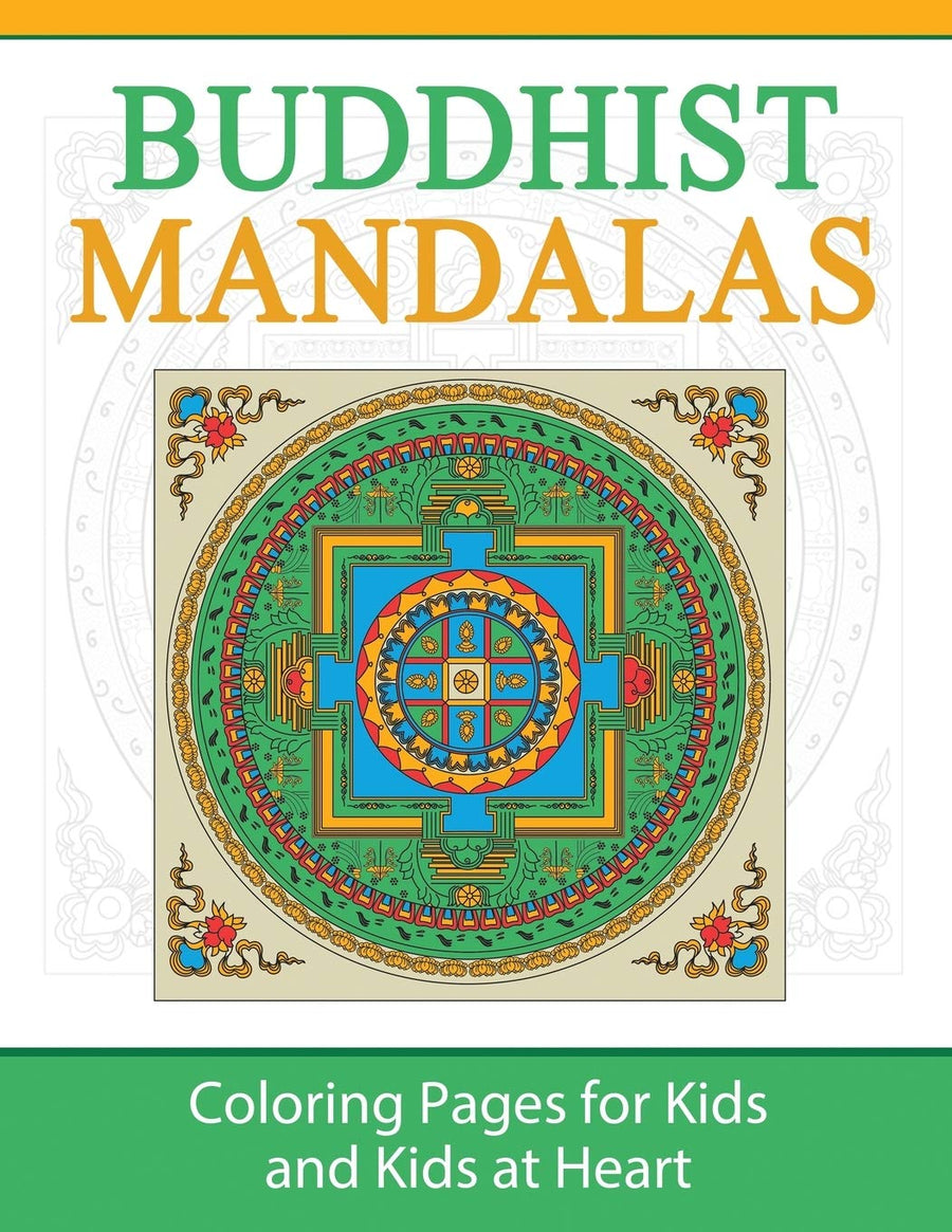 Buddhist Mandalas - Coloring Pages for Kids and Kids at Heart - Atelier Tibet