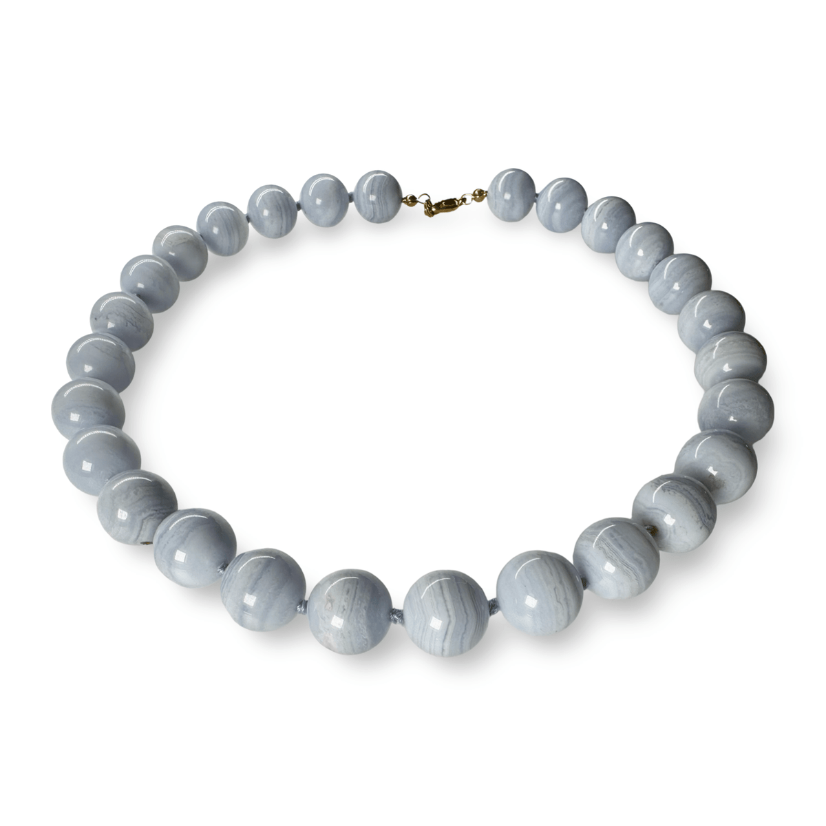 Calcedon Kette - Atelier Tibet
