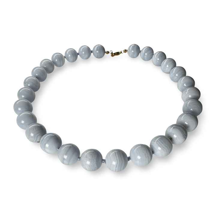 Calcedon Kette - Atelier Tibet