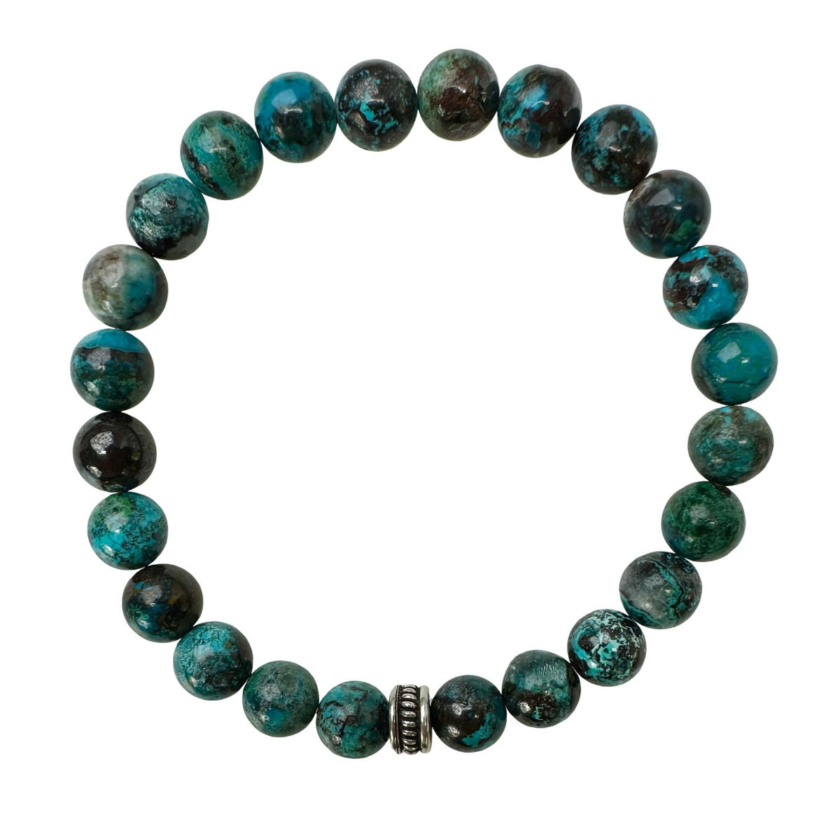 Chrysokoll Mala Armband - Atelier Tibet