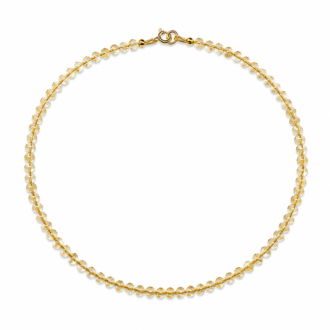 Citrin-Kette - Atelier Tibet