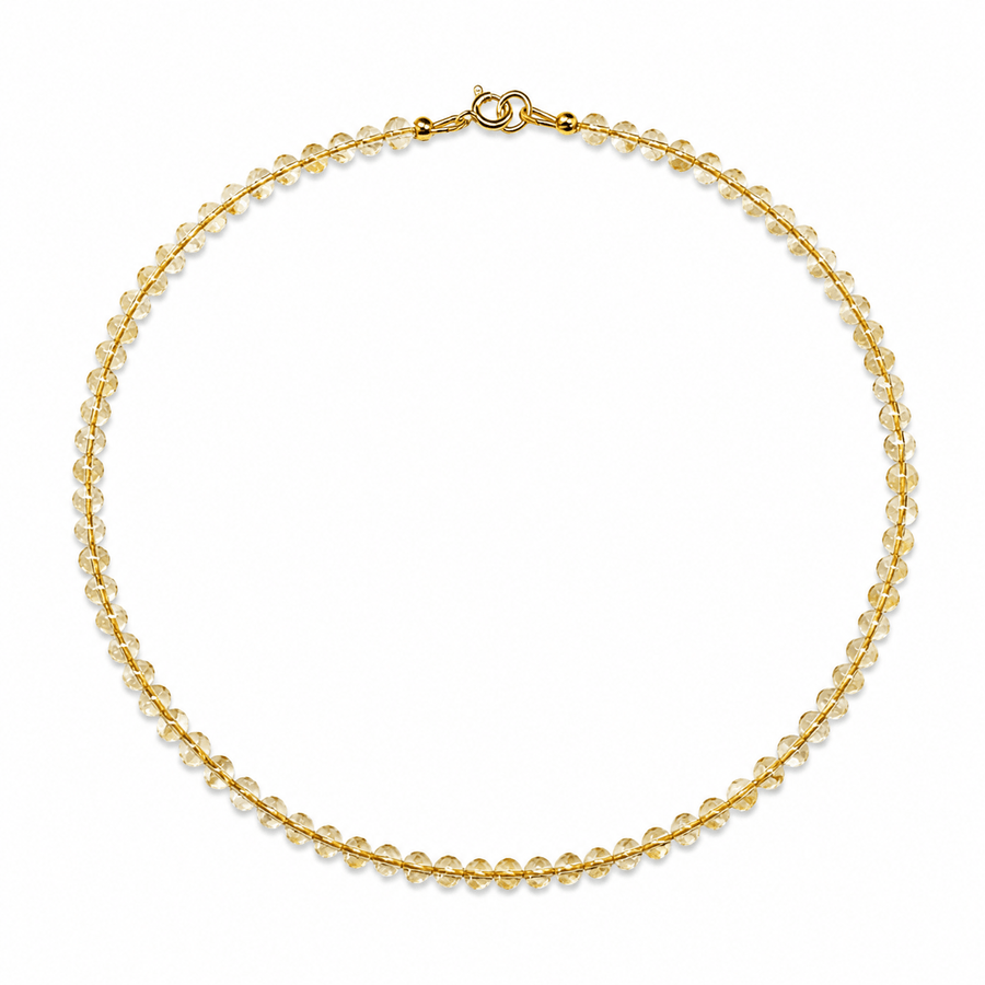 Citrin-Kette - Atelier Tibet
