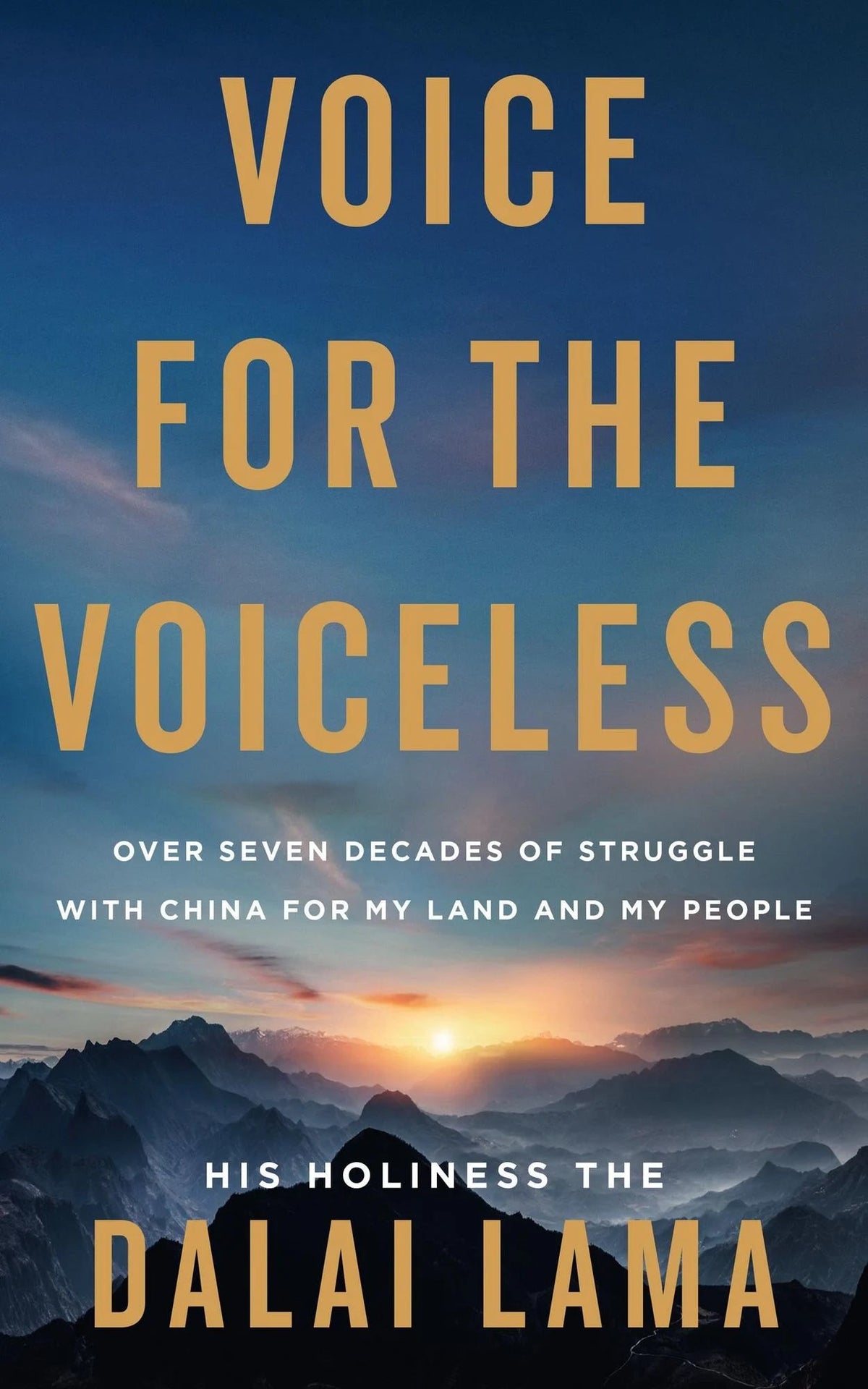 Dalai Lama: Voice for the Voiceless - Atelier Tibet