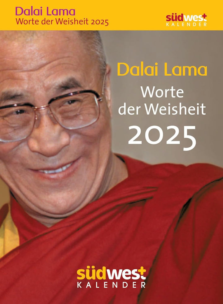 Dalai Lama - Worte Der Weisheit - Abreisskalender 2025 - Atelier Tibet