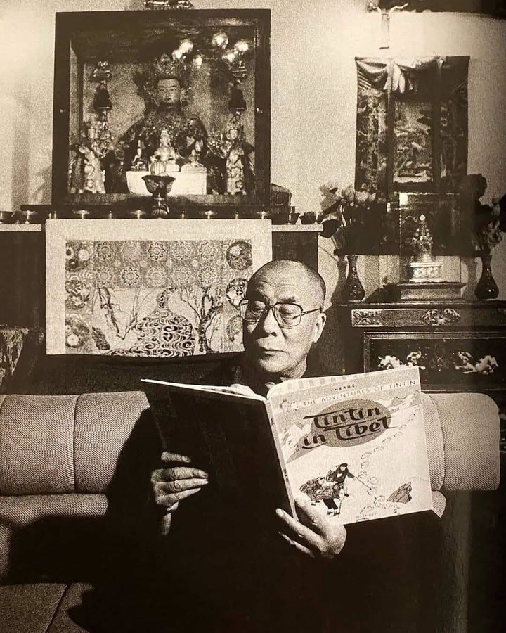 Rarity: ཅིན་ཅིན་བོད་ལ་ཕྱིན་པ། - Tintin in Tibet – Tibetan Edition (1991)