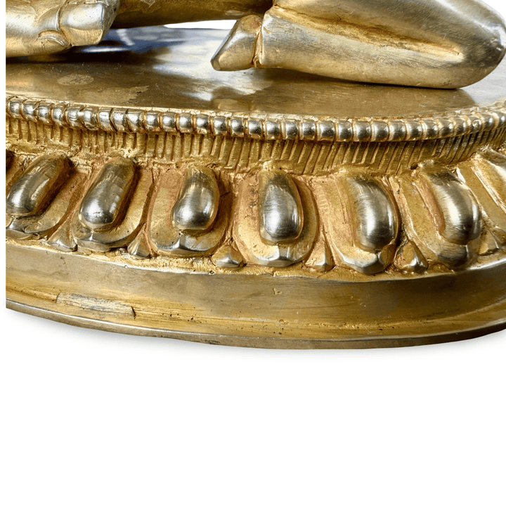 Dharmachakra mit zwei Hirschen – Auftragsarbeit aus Nepal - Atelier Tibet