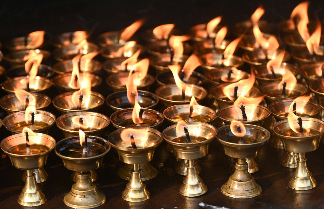 Dochte für Butterlampen – drei Grössen - Atelier Tibet
