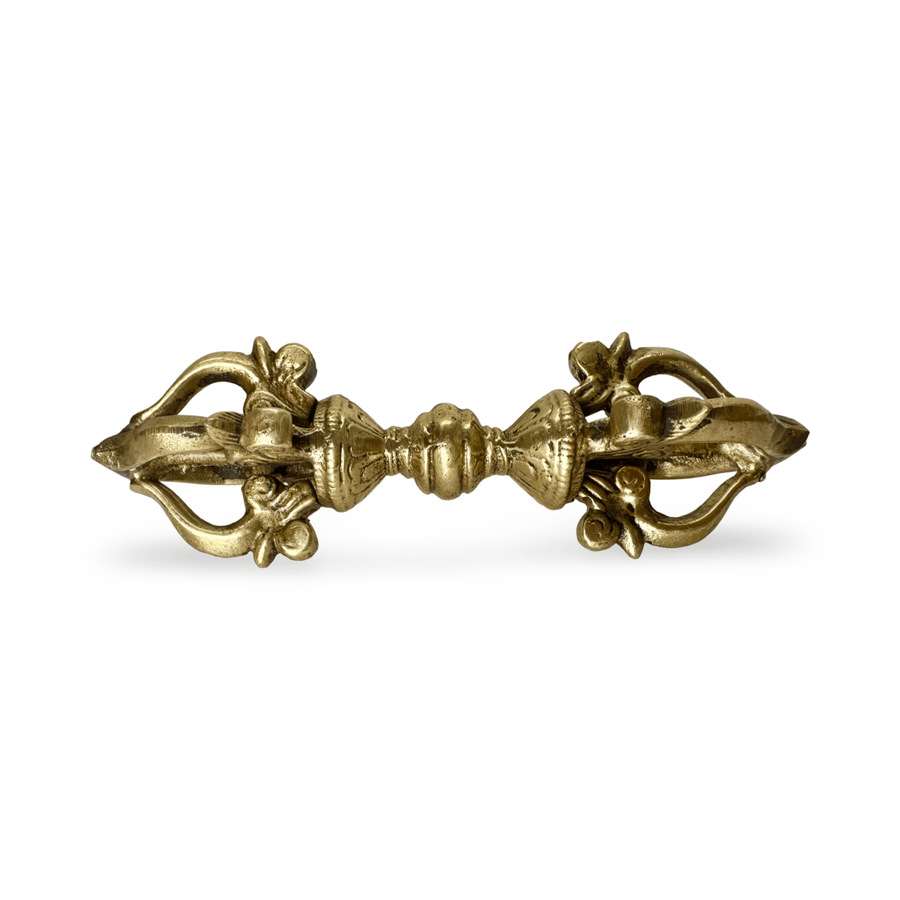 Dorje / Vajra aus Messing (14.5 cm) - Atelier Tibet