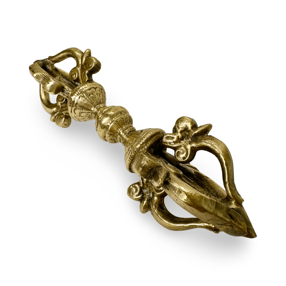 Dorje / Vajra aus Messing (14.5 cm) - Atelier Tibet