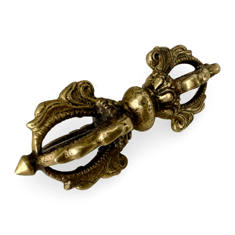 Dorje / Vajra aus Messing (8 cm) - Atelier Tibet