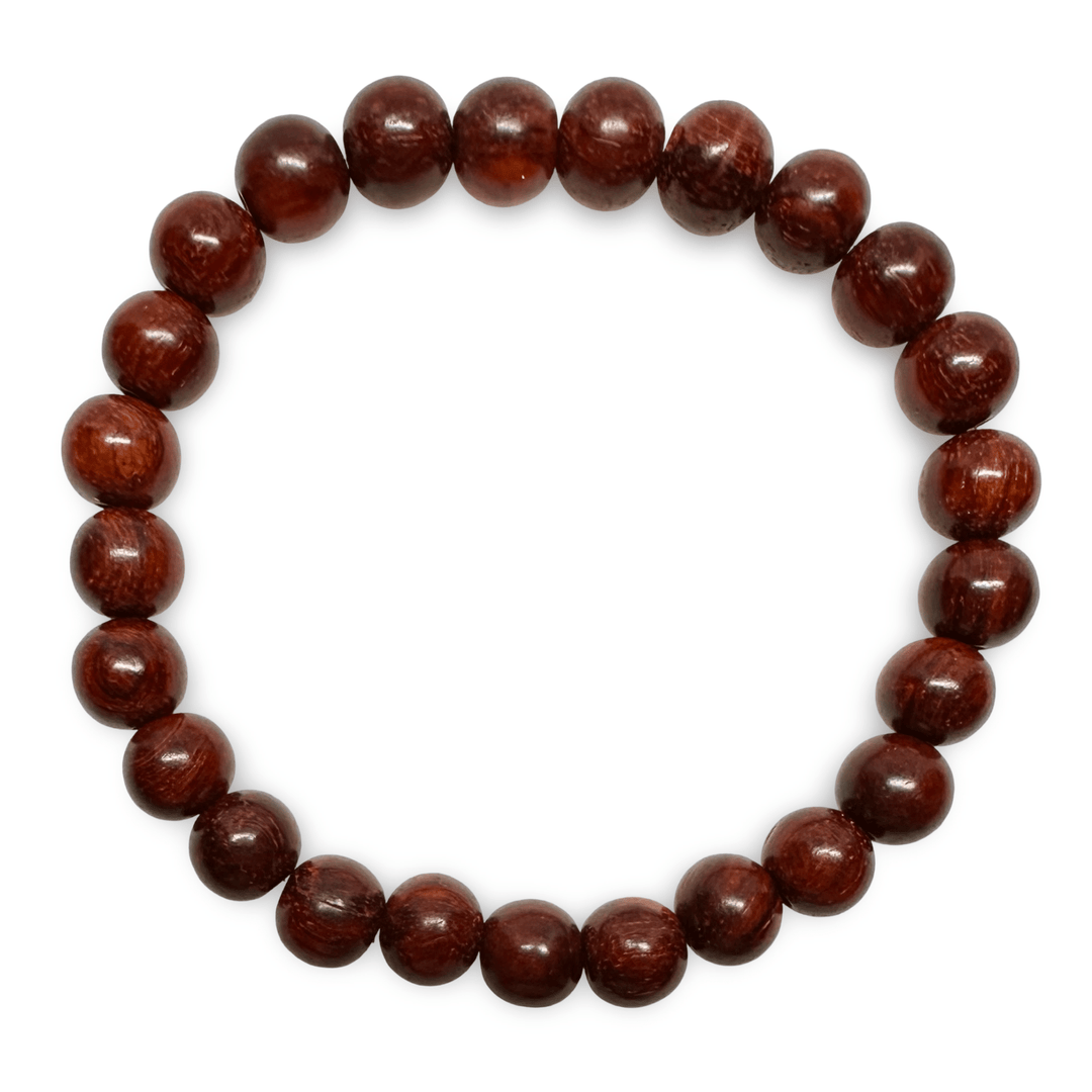 Dunkles Sandelholz Mala Armband (⌀ 8 mm) - Atelier Tibet