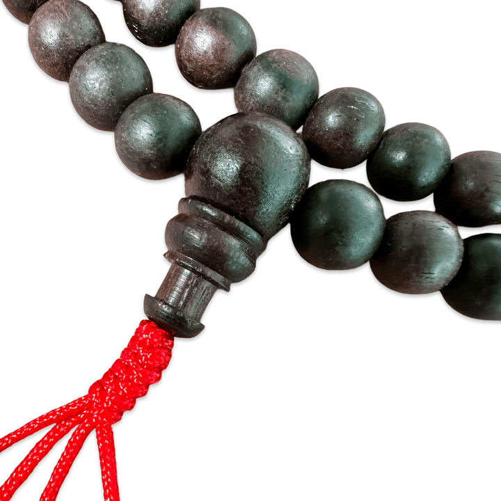 Ebenholz Mala Gebetskette - Atelier Tibet