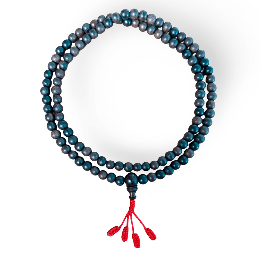 Ebenholz Mala Gebetskette - Atelier Tibet