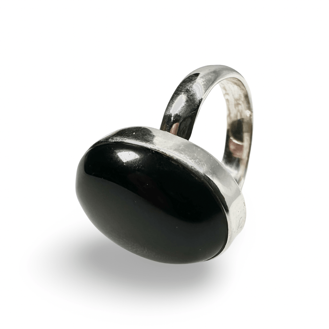 Edelstein Silber - Ring - Grösse verstellbar! - Atelier Tibet