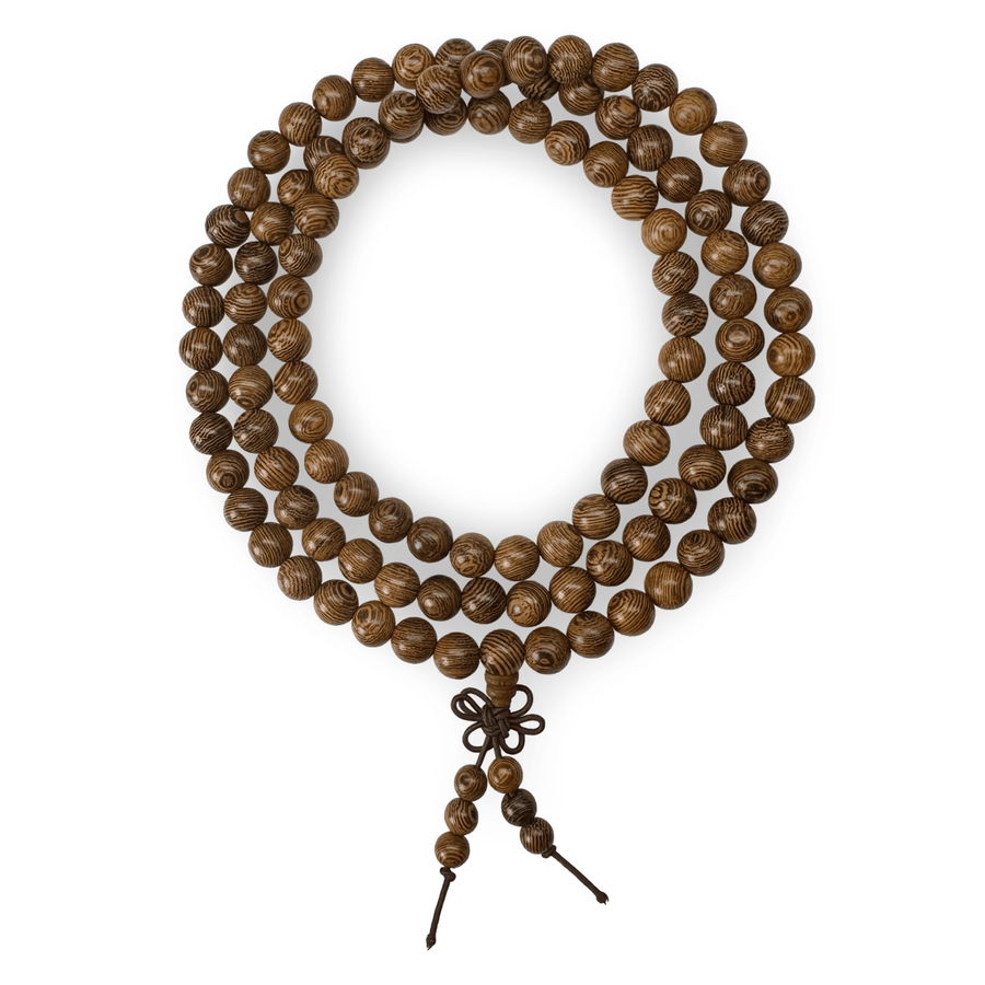 Elastische Palisander - Mala für das Handgelenk (⌀ 6 mm) - Atelier Tibet