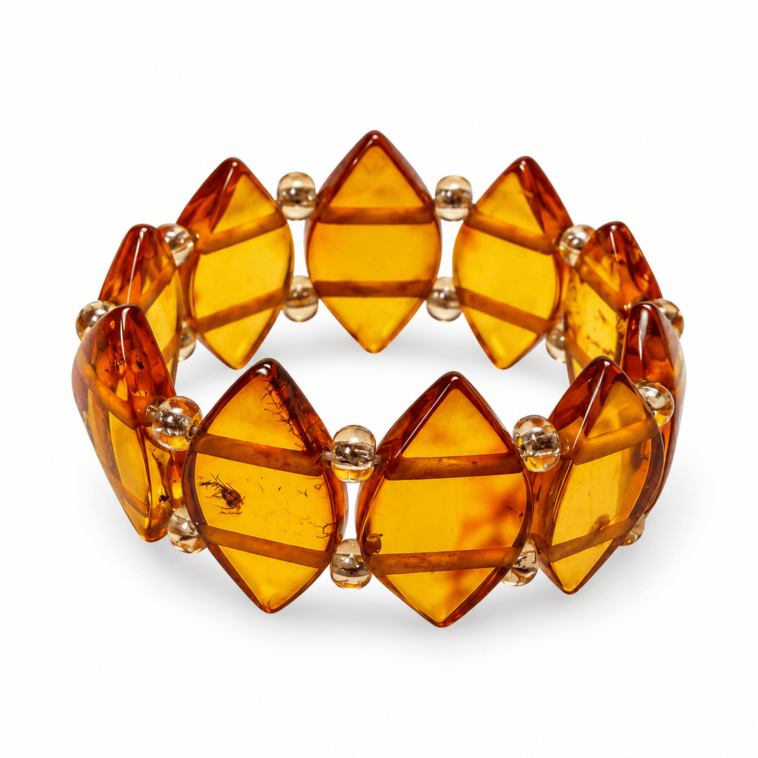 Elastischer Bernstein-Ring - Atelier Tibet