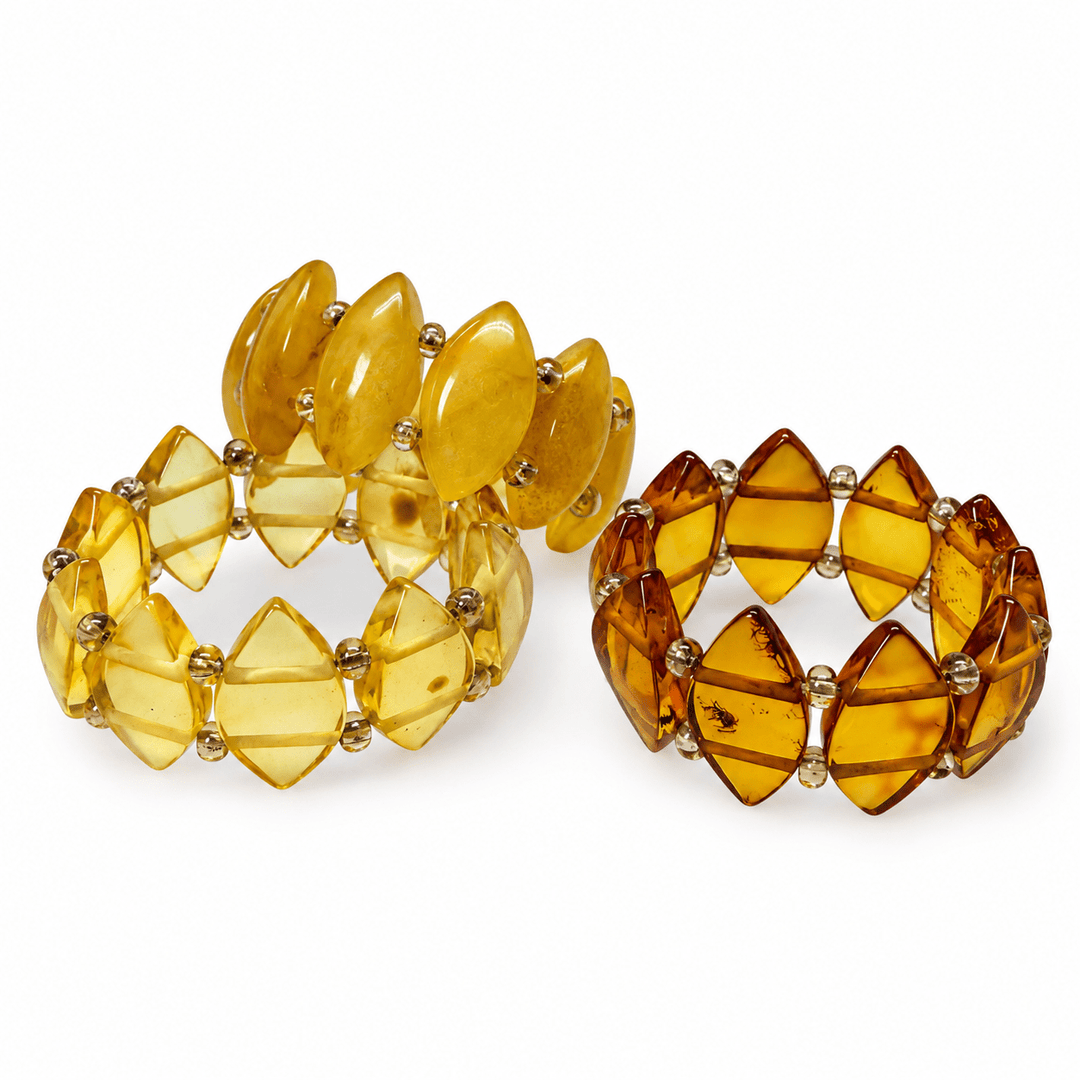 Elastischer Bernstein-Ring - Atelier Tibet