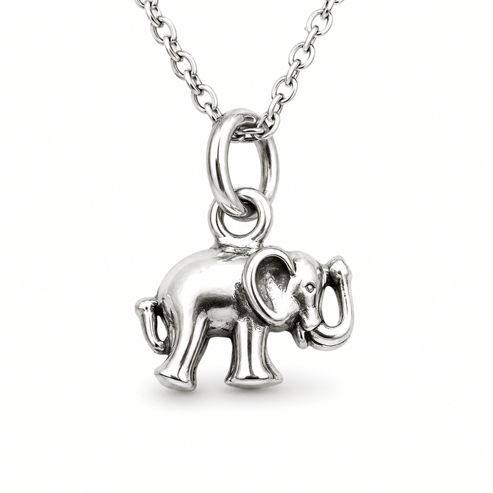 Elefanten-Anhänger aus Silber - Atelier Tibet