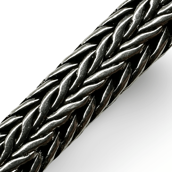 Elefanten Schlangenarmband aus Silber - Atelier Tibet