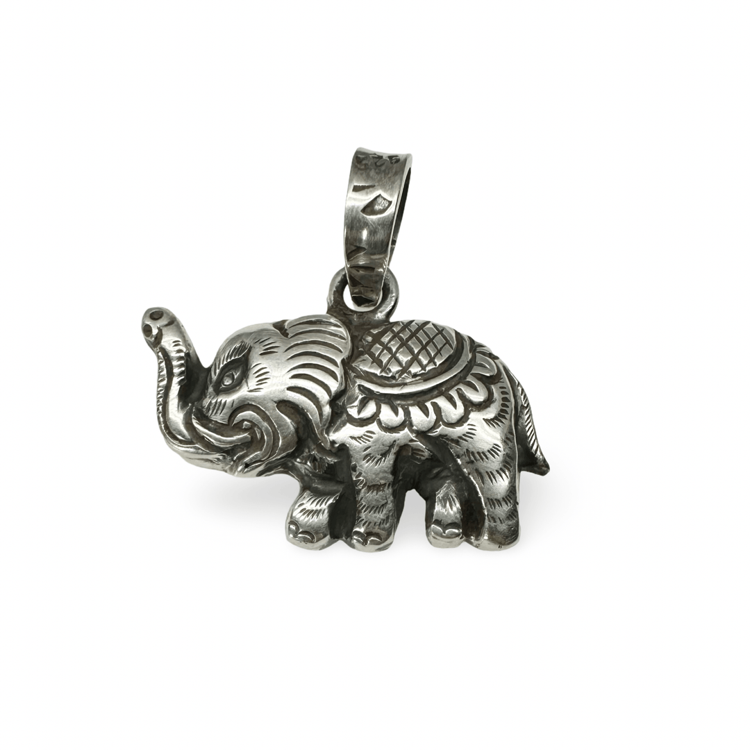 Elefanten - Silber - Anhänger aus dem Himalaya - Atelier Tibet