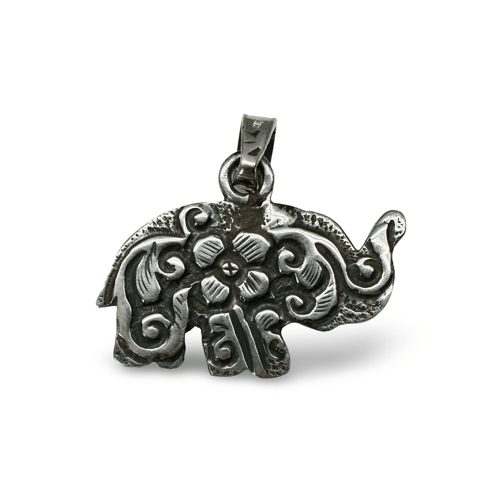 Elefanten - Silber - Anhänger aus dem Himalaya - Atelier Tibet