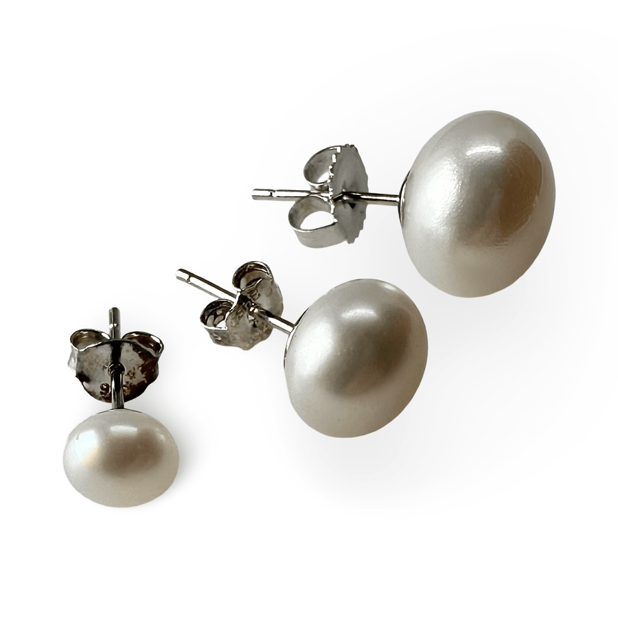 Elegante Perlen - Ohrstecker - Atelier Tibet