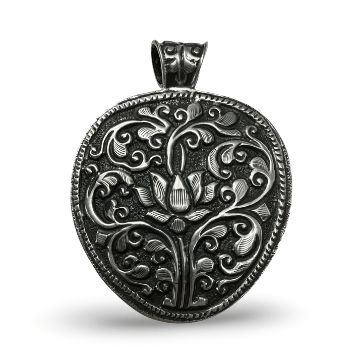 Exklusiver handgefertigter Anhänger zum Jahr der Holz - Schlange - Atelier Tibet