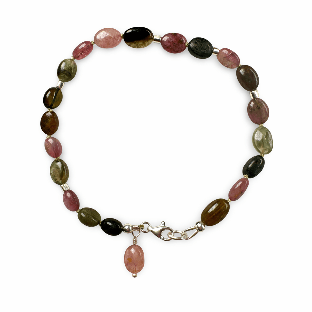 Farbiges Turmalin - Armband - Atelier Tibet
