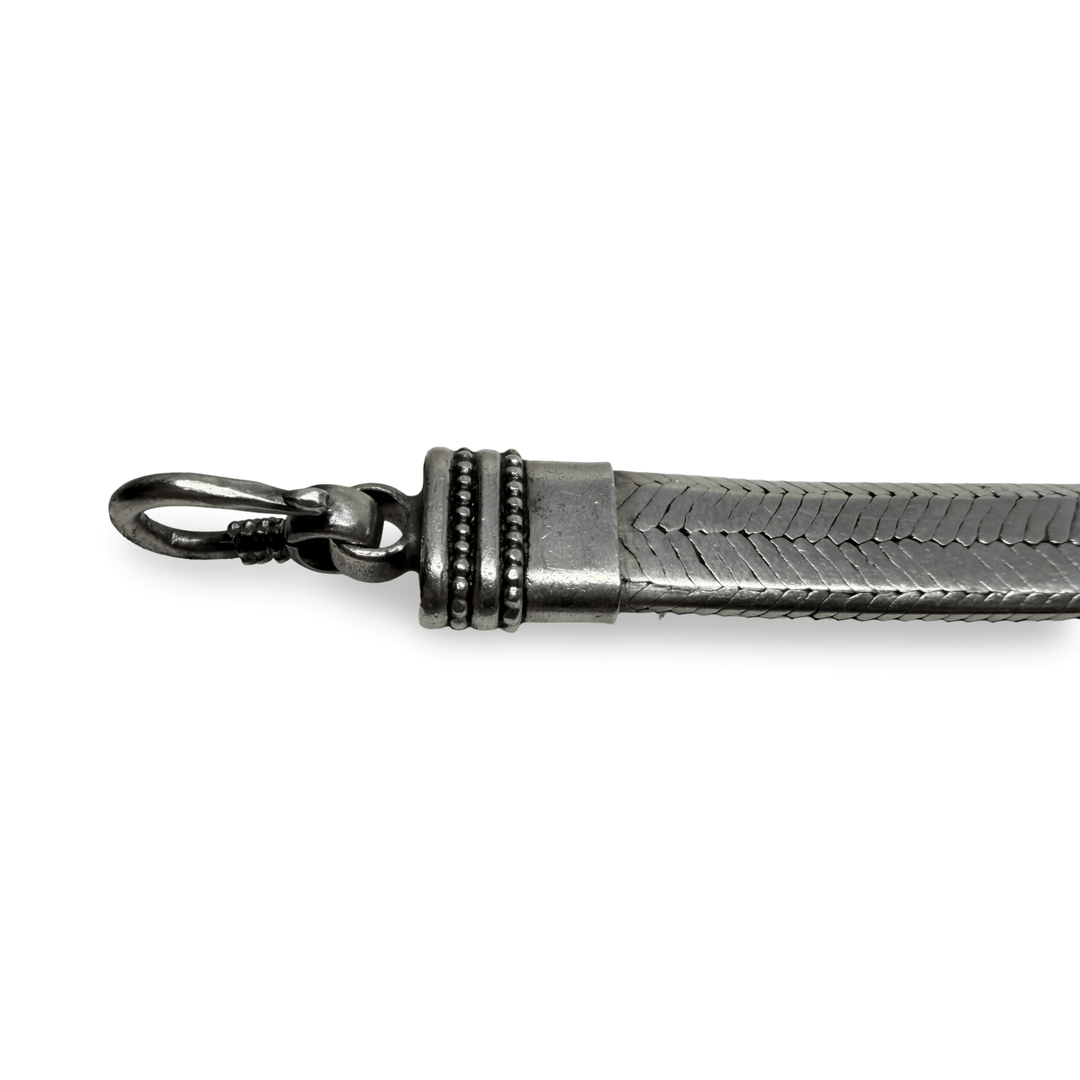Flaches kräftiges Schlangen-Armband - Atelier Tibet