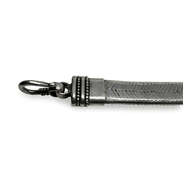 Flaches kräftiges Schlangen-Armband - Atelier Tibet