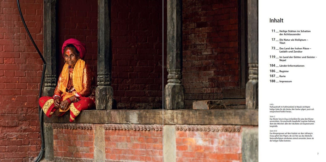 Fülling Oliver: Heilige Plätze im Himalaya - Von Klöstern, Göttern und Heiligen in Tibet, Indien und Nepal - Atelier Tibet