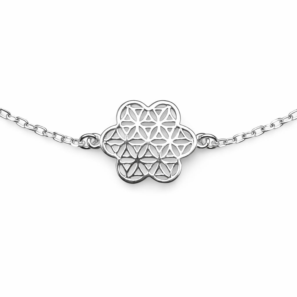 Fusskettchen «Blume des Lebens» - Atelier Tibet