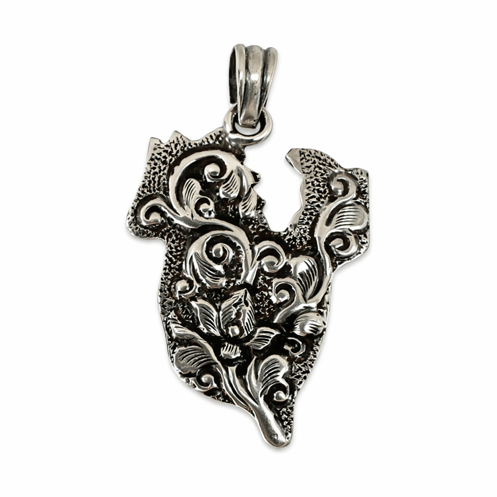 Gallopierendes Pferd - Silber - Anhänger aus dem Himalaya - Atelier Tibet