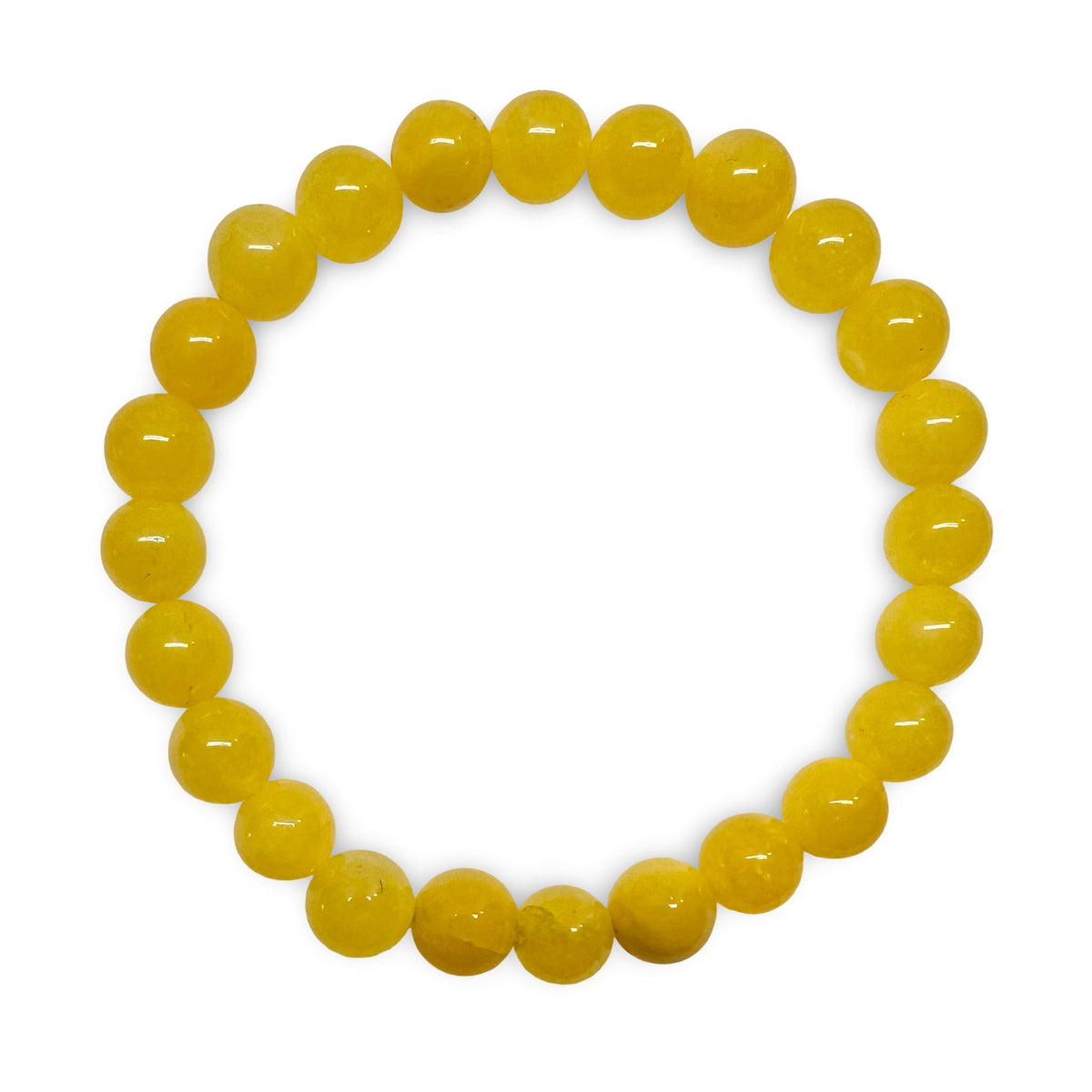 Gelbe Jade Mala Armband - Atelier Tibet