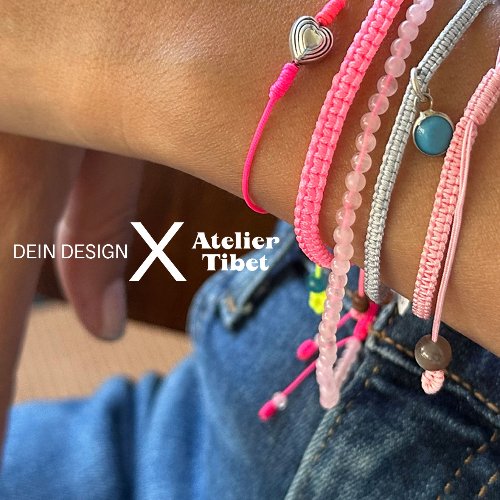 Gestalte ein Freundschafts-Armband - wir knüpfen es für Dich! - Customer's Product with price 17.50 ID 1XC2y61UbVz8biXEC6tbMy6Z - Atelier Tibet
