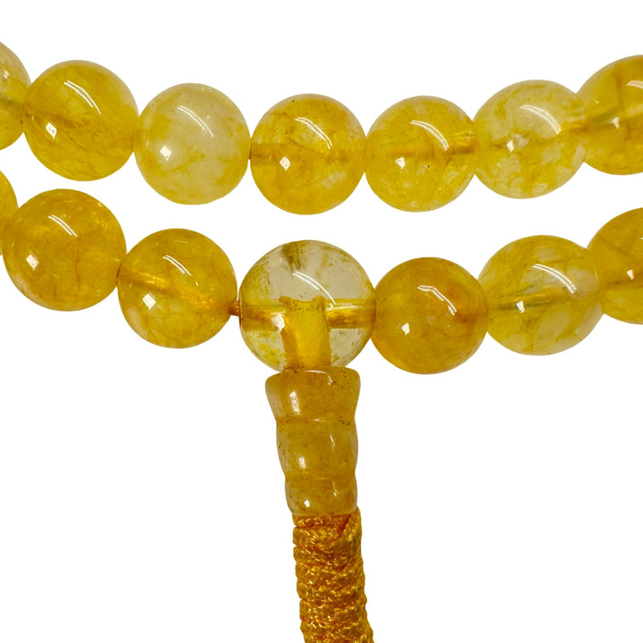 Goldender Topas - Mala - Atelier Tibet