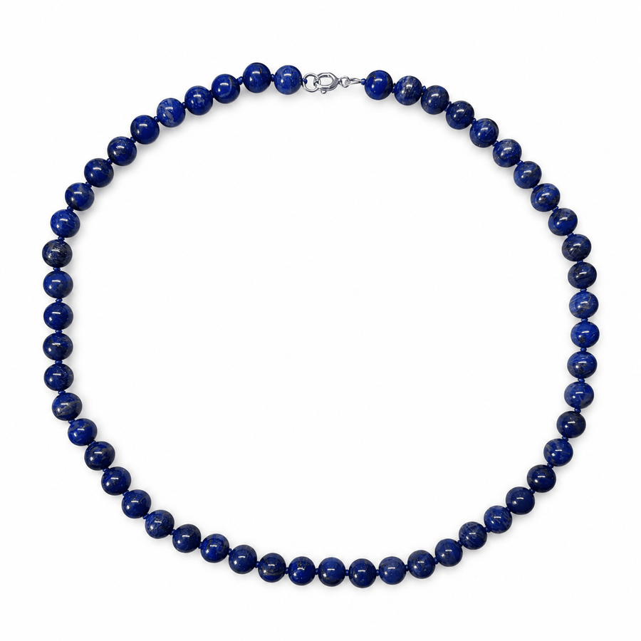 Grosse Lapis Lazuli-Kette - Atelier Tibet