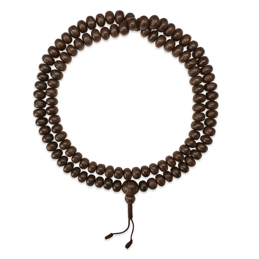 Grosse Nepalesische Bodhi - Samen Mala Gebetskette (⌀ 12 mm) - Atelier Tibet