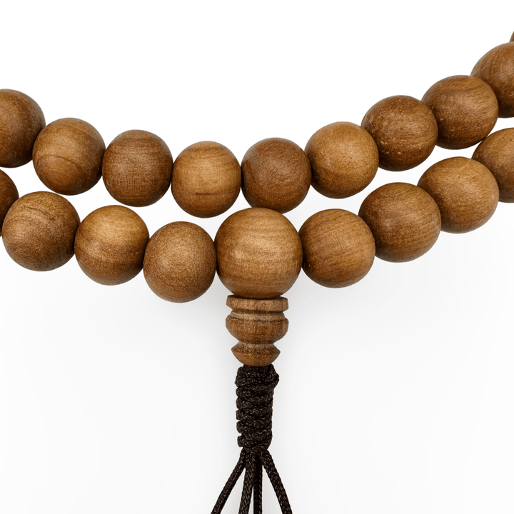 Grosse Sandelholz Mala (⌀ 12 mm) - Atelier Tibet