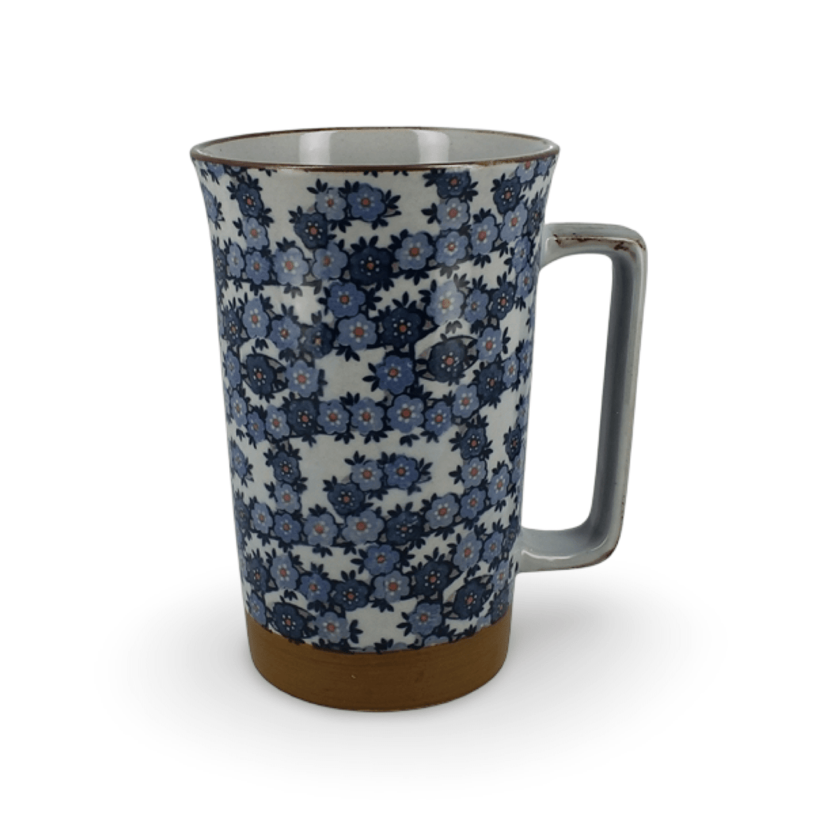Grosse Tasse (Mug) mit Blütenmuster - Atelier Tibet