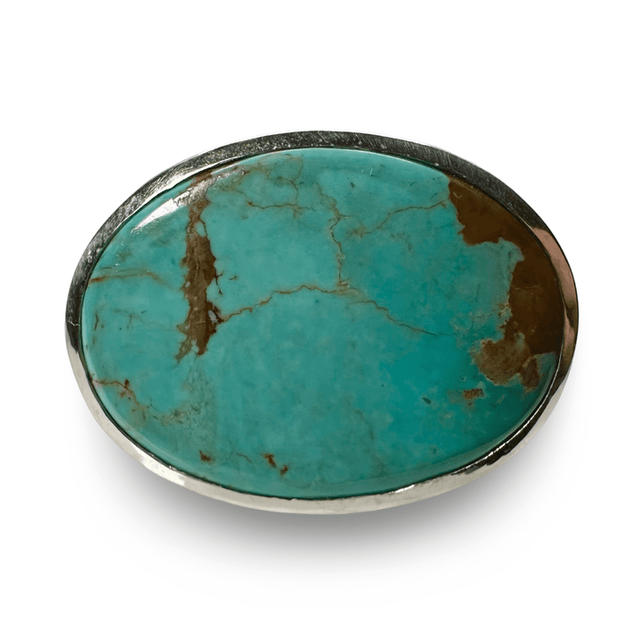 Grosse Türkis - Ringe mit Silber - Fassung - Atelier Tibet