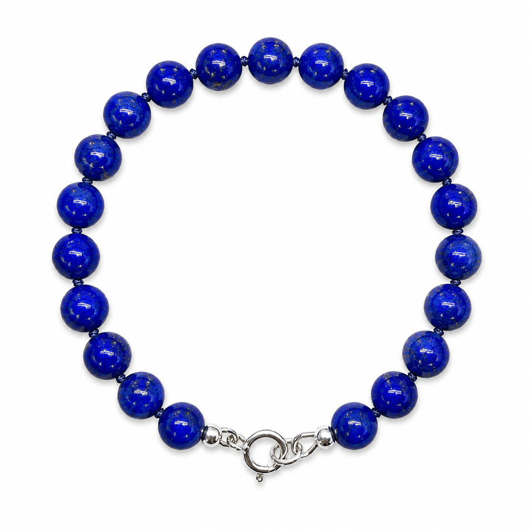 Grosses Lapis Lazuli Mala Armband - Atelier Tibet