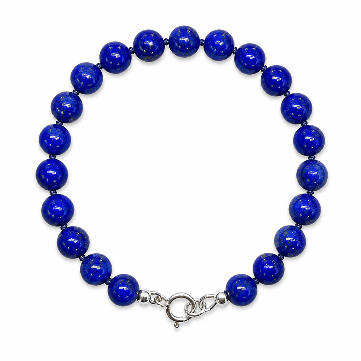 Grosses Lapis Lazuli Mala Armband - Atelier Tibet