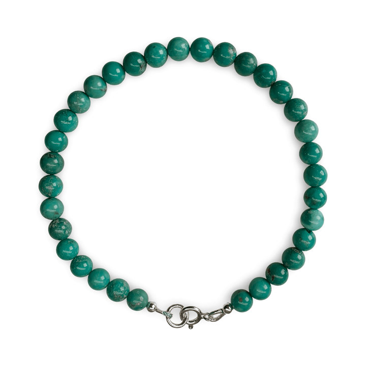Grosses Tibet Türkis Mala - Armband (Ø 6 mm) - Atelier Tibet