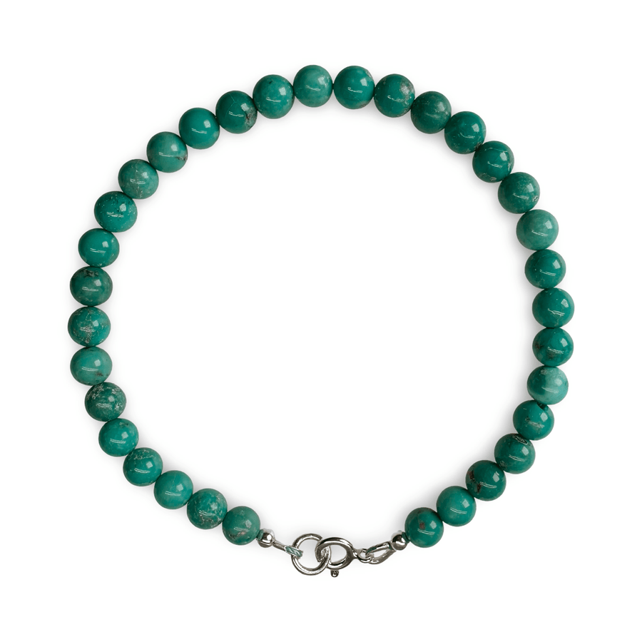 Grosses Tibet Türkis Mala - Armband (Ø 6 mm) - Atelier Tibet