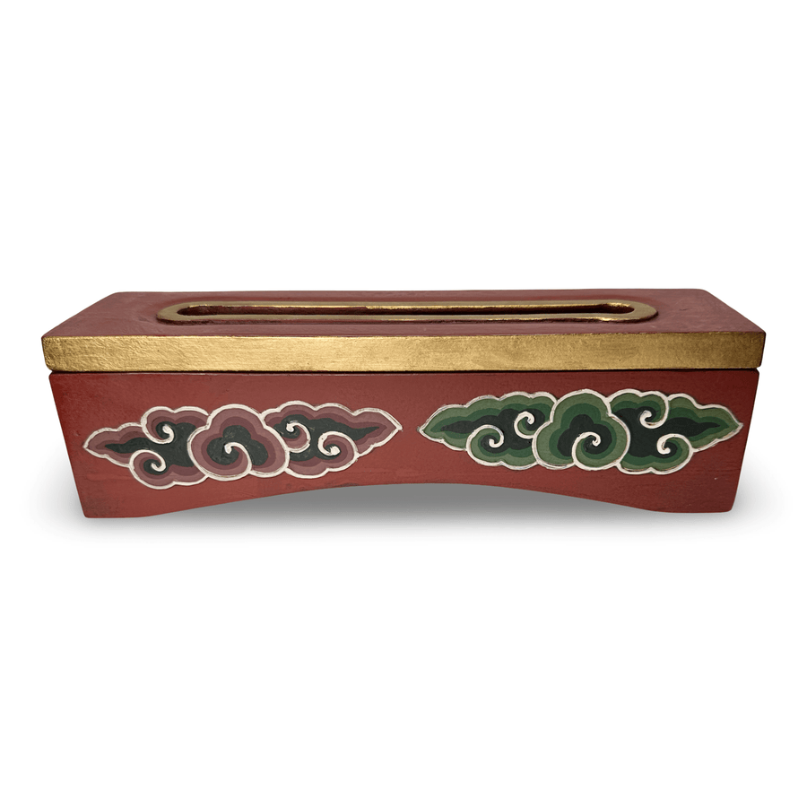 Grosses Tibetisches Räuchergefäss mit Wolken - Dekoration - Atelier Tibet