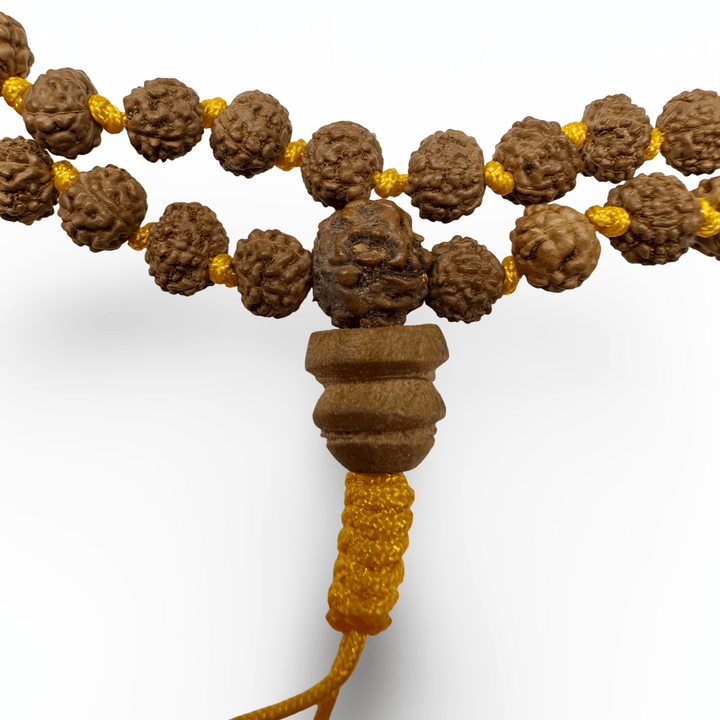 Handgeknüpfte Rudraksha Mala (⌀ 5 mm) - Atelier Tibet