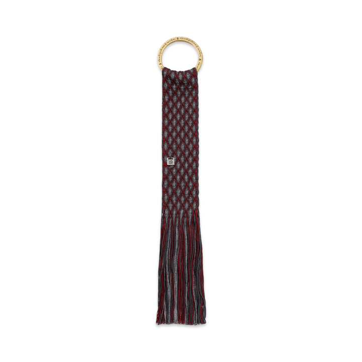 Handgewebter Anhänger mit Messingring aus Tibet · CHARU × Tsoten - Atelier Tibet